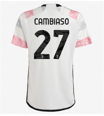 Juventus Andrea Cambiaso #27 Replika Udebanetrøje 2023-24 Kortærmet